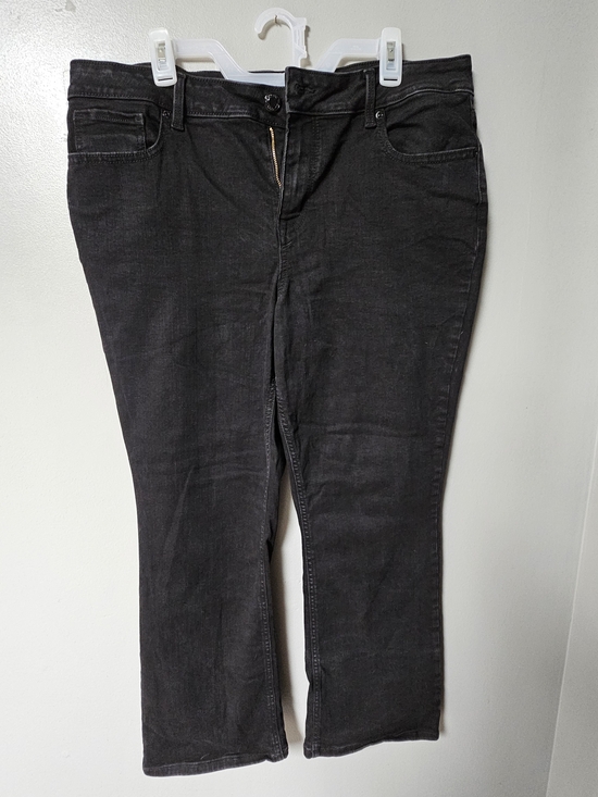 Maurices Denim - Maurices Women's Black Boot Cut Jeans 18 SHORT